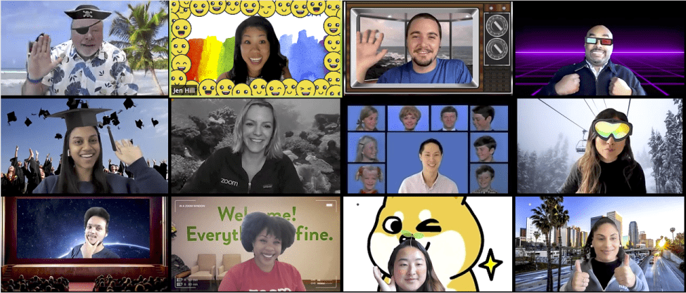 Selection of new Zoom features